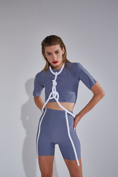 Crop Top Dorian gris 2