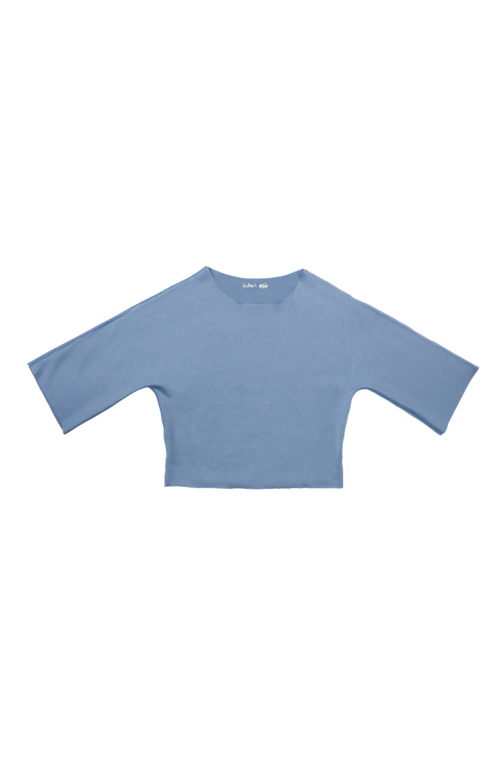 Vintage blue Crop Top Dorian
